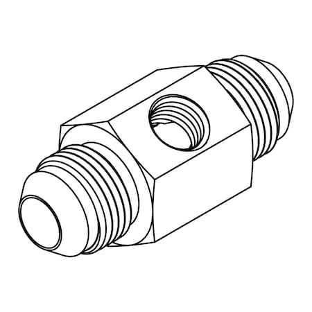 Hydraulic Fitting-Steel20MJ-20MJ-04FP-GAUGE PORT